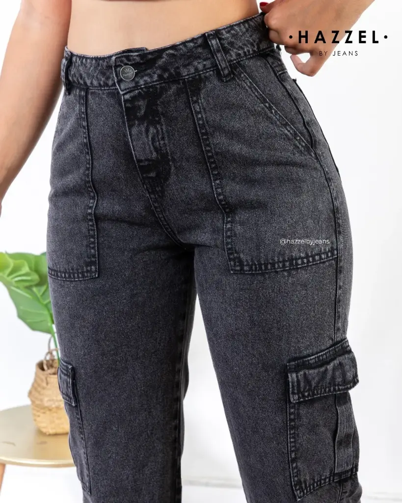 pantalon jean`s carpintero plomo oscuro