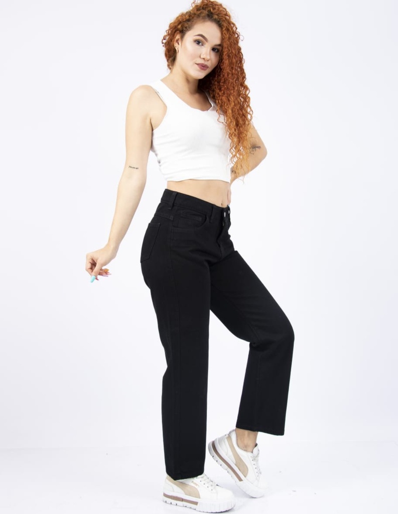 PANTALON JEAN'S BAGGY NEGRO